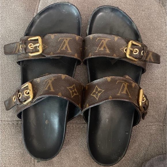 Used Louis Vuitton mule sandals - Picture 2 of 5